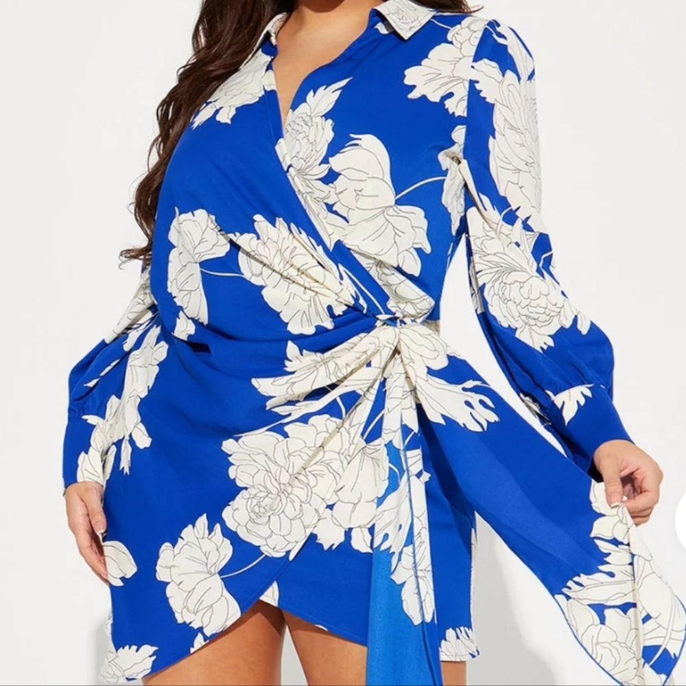 Fashion Nova Alina Mini Dress Size LG